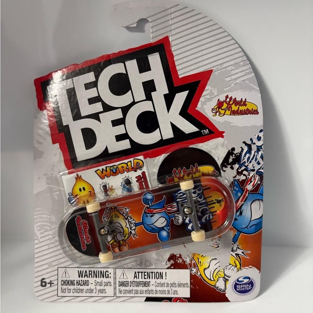 BRAND NEW SEALED TECH DECK WORLD INDUSTRIES SERIES